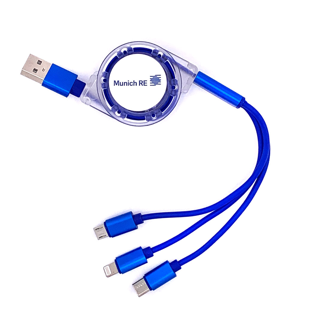 Munich - Retractable USB 3-1 Charging Cable